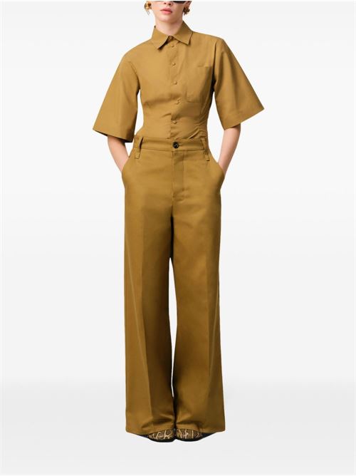 Wide leg trousers AMI PARIS | FTR460C00103202